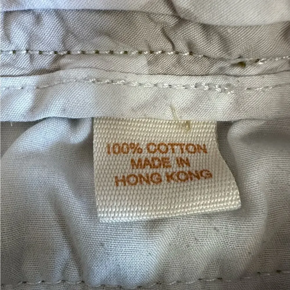 J Crew Chino Cotton City Fit Green 100% Cotton Summer Shorts P1013 Size 0